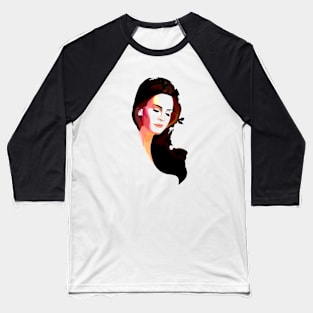 Lana Del Ray Long Hair Baseball T-Shirt